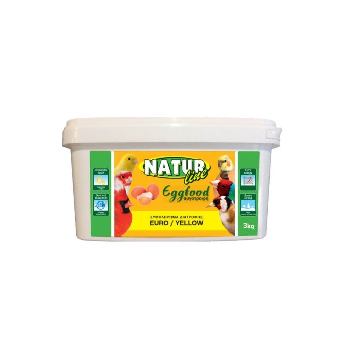 NATUR LINE ΑΥΓΟΤΡΟΦΗ EURO YELLOW 3KG